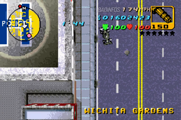 GTA Advance Шорсайд Вейл гонка №2