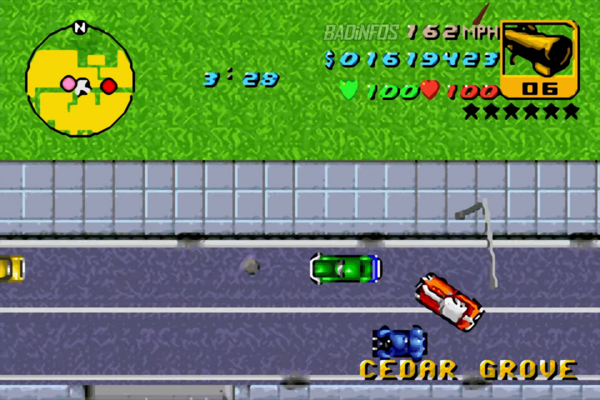 GTA Advance Шорсайд Вейл гонка №3