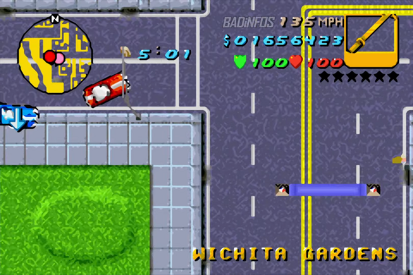 GTA Advance Шорсайд Вейл гонка №5