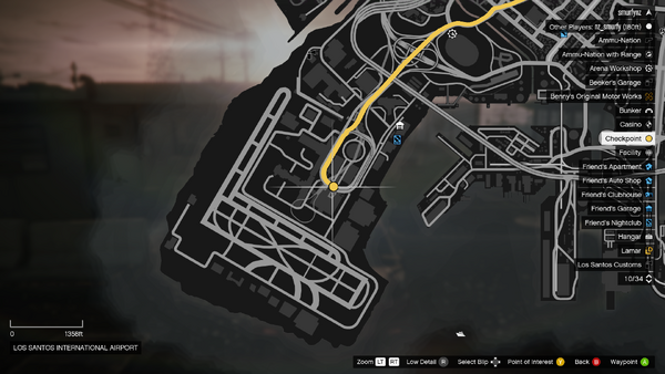 Спринт Гонка: LSIA GTA Online