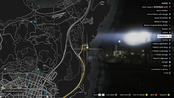 Спринт Гонка: Электростанция Палмер-Тейлор GTA Online