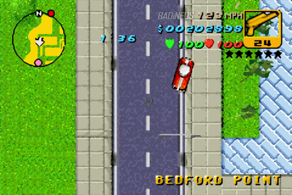 GTA Advance остров Стонтон гонка №6