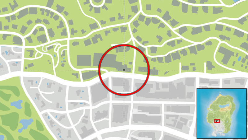 Tequi-la-la - расположение на карте в GTA V