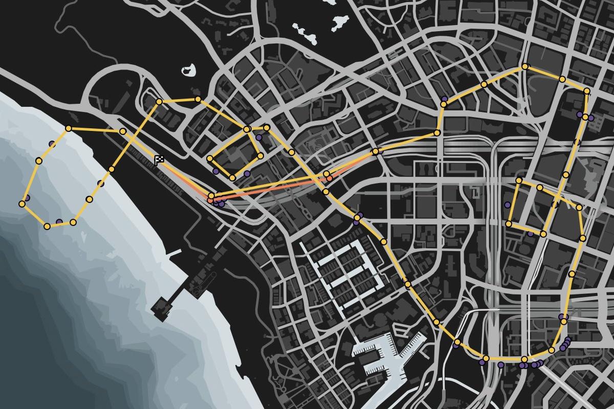 Карта Thruster Flylo Challenge Гонка на спецтехнике: Thruster - Карта FlyLo Challenge