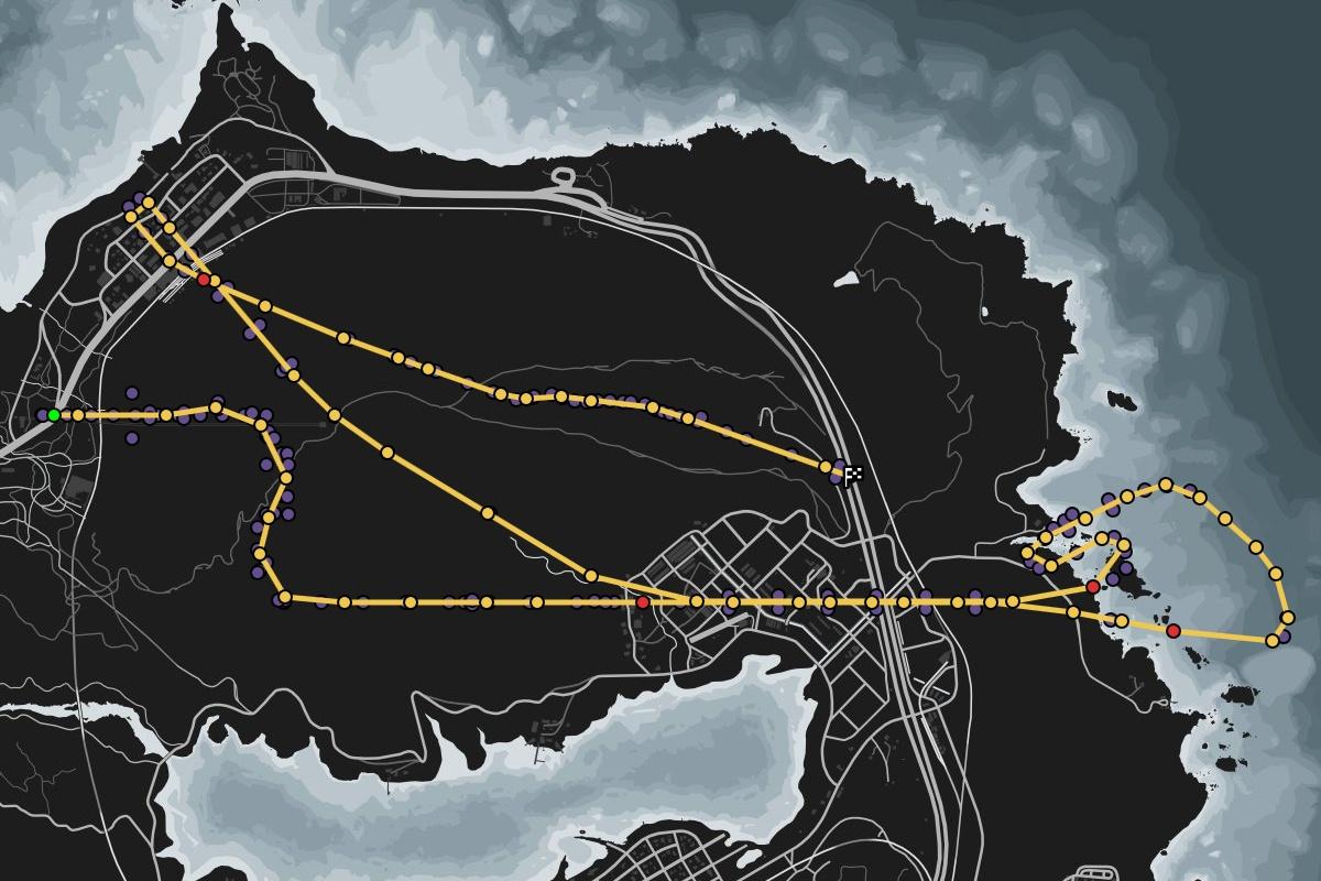 Transform Neon Mountain Карта Гонка Transform: Transform - Карта Неоновая гора