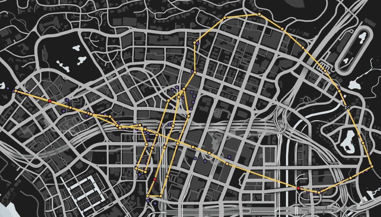 Трансформировать карту Слалом Гонка Трансформ: Трансформ - Слалом Карта