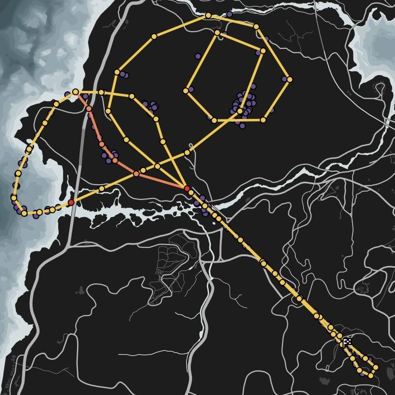 Трансформировать карту Змеи и Самолет Гонка Трансформ: Трансформ - Змеи и Самолет Карта
