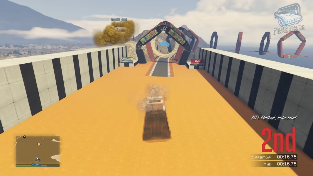 Трюковая гонка: Transform - Gassed Up в GTA Online