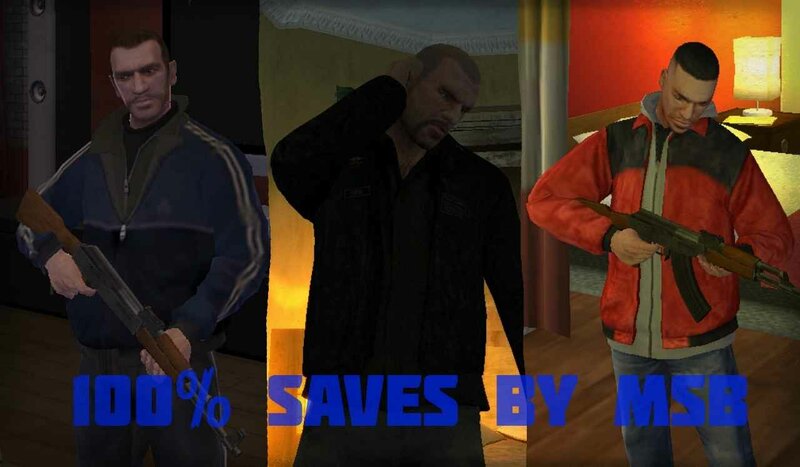 IV, TLAD, TBoGT - 100% Save Files