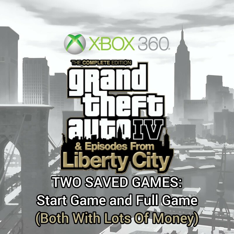 GTA IV: Complete Edition | Xbox 360 - Save Game