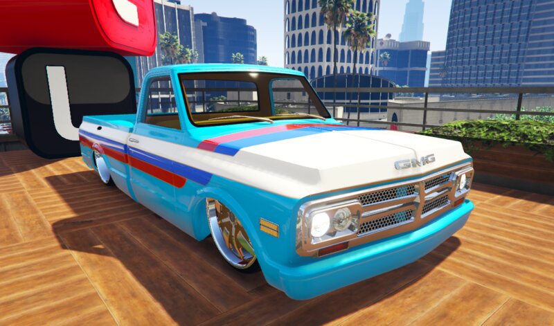 GMC C1500 Texas Skidmark: Pan-Slavic colors