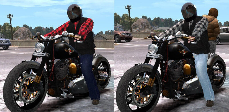 Leather Vest and Flannel Shirts Pack