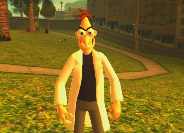Dr Heinz Doofenshmirtz from Phineas & Ferb (Fortnite)