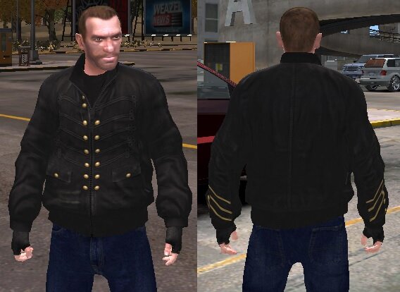 Military Style Jacket For Niko