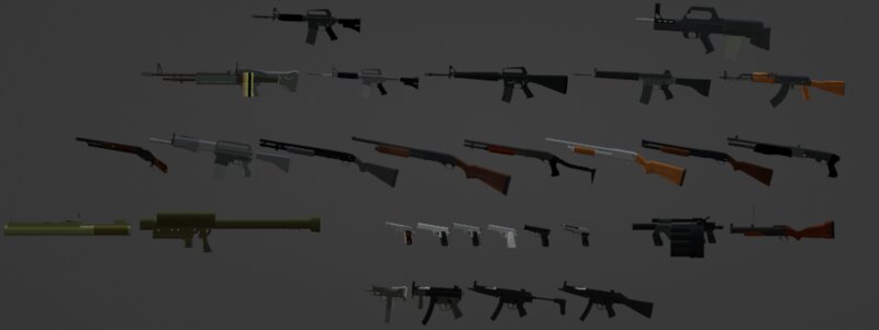 The Terminator 2: Judgement Day Weapons