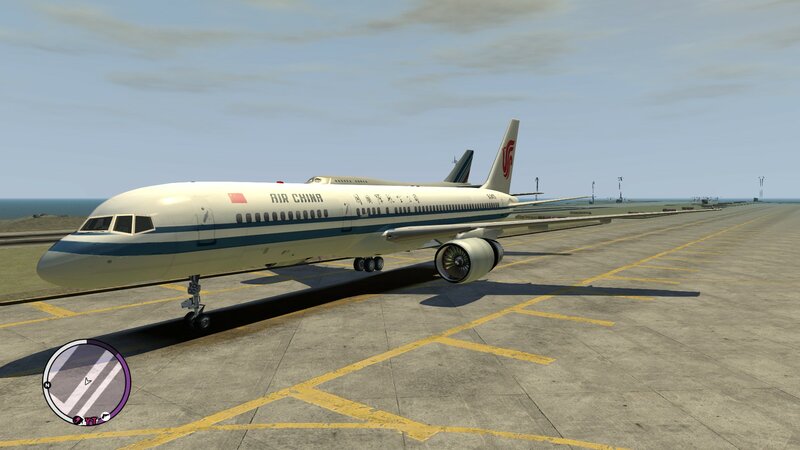 Air China livery for the Boeing 757-200