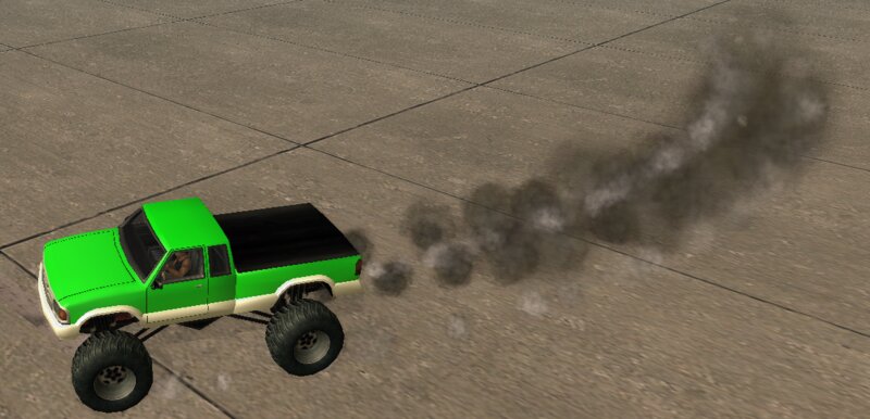 Smoke Effects for Monster Trucks