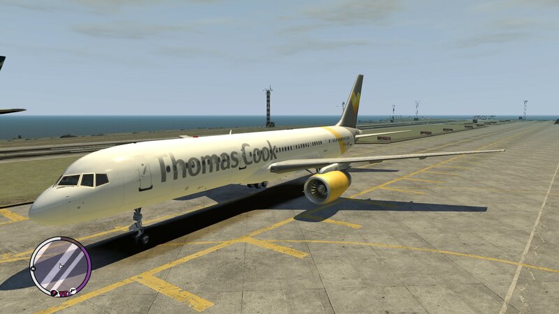 Thomas Cook livery for the Boeing 757-200