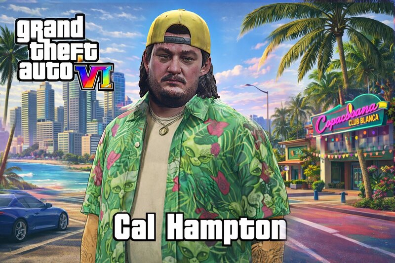 Cal Hampton GTA VI[Add-On Ped)