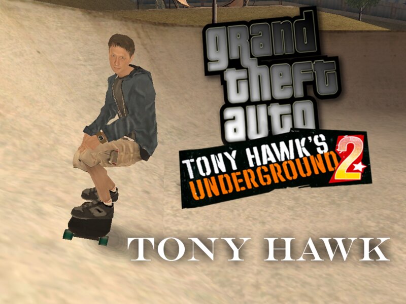 Tony Hawk From THUG 2