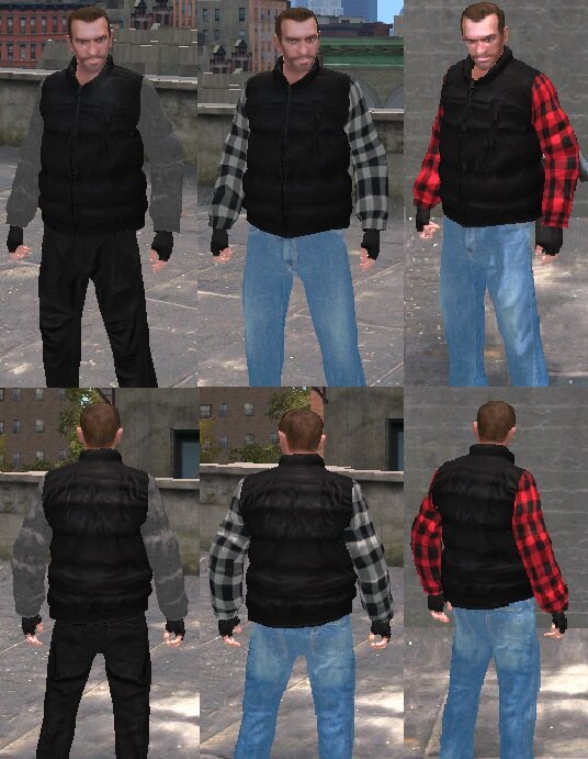 Pump Vest and Flannels and Grey Sweaters Pack