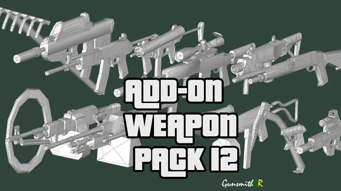 Add-On Weapon Pack 12 (SA style)