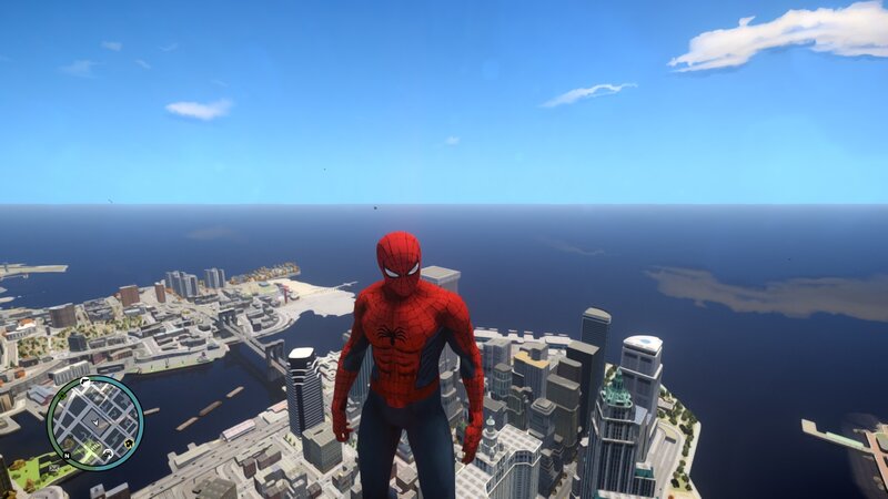 Spider-Man Marco Checchetto suit reskin