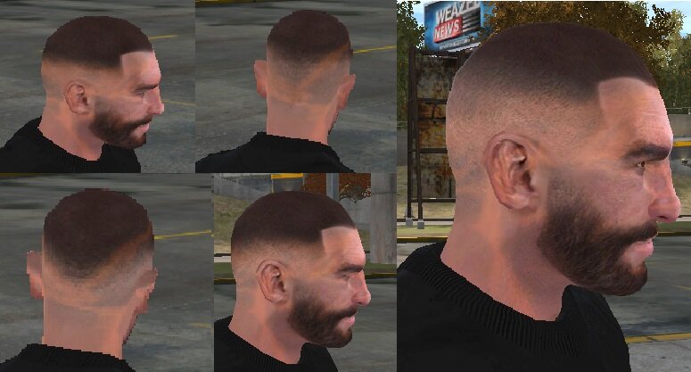 Niko Fade buzzcut pack