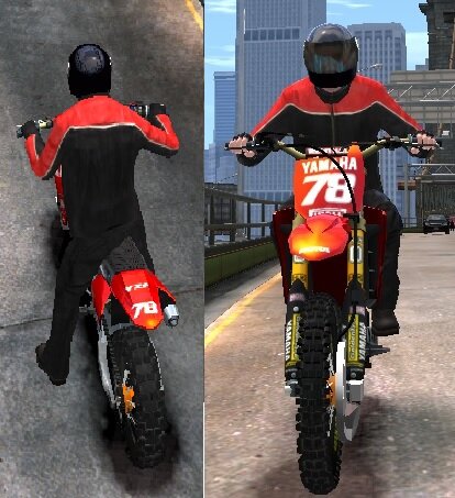 Black/Red/White Leather Jacket for Niko
