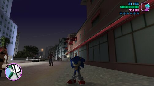 Sonic (Sonic Unleashed SD) Skin