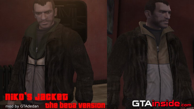 Beta and Real Leather Jacket For Niko