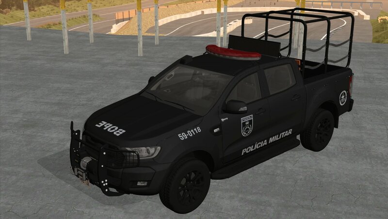 Ford Ranger 2017 BOPE RJ
