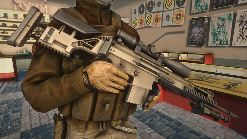 Belgium FN SCAR-20 Sniper Support Rifle