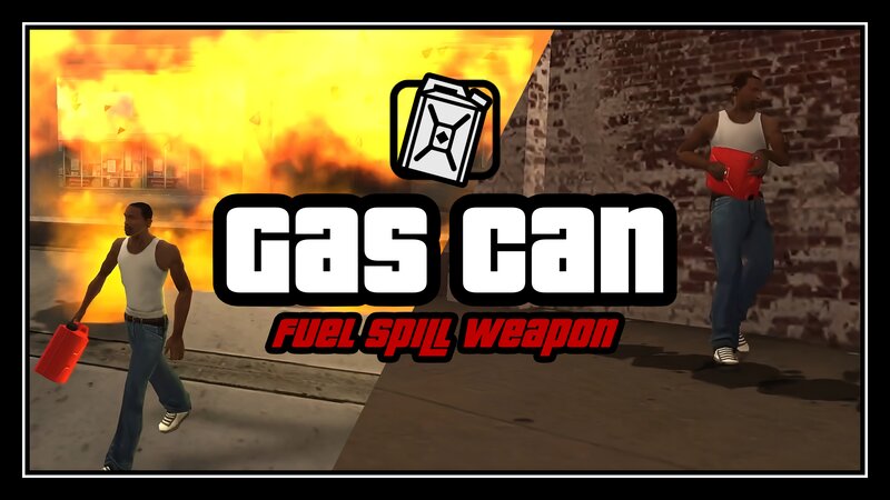 Gas Can - Fuel Spill Weapon