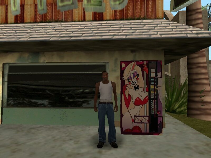 Grove Street Drink Machine Waifu