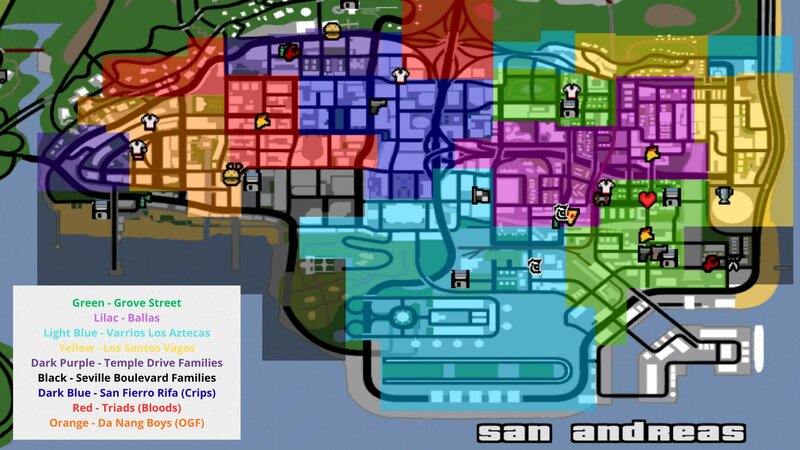 GTA SA: Scattered Families