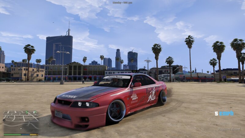 Malaysia KL Drift 1 Skyline R33 Livery