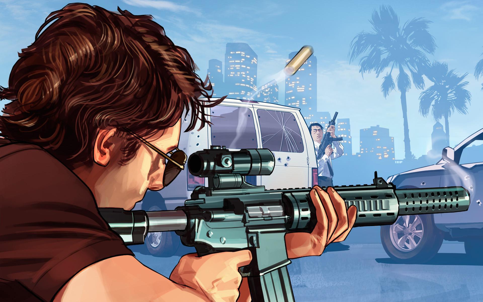 Арт GTA V Винтовка GTAOnline
