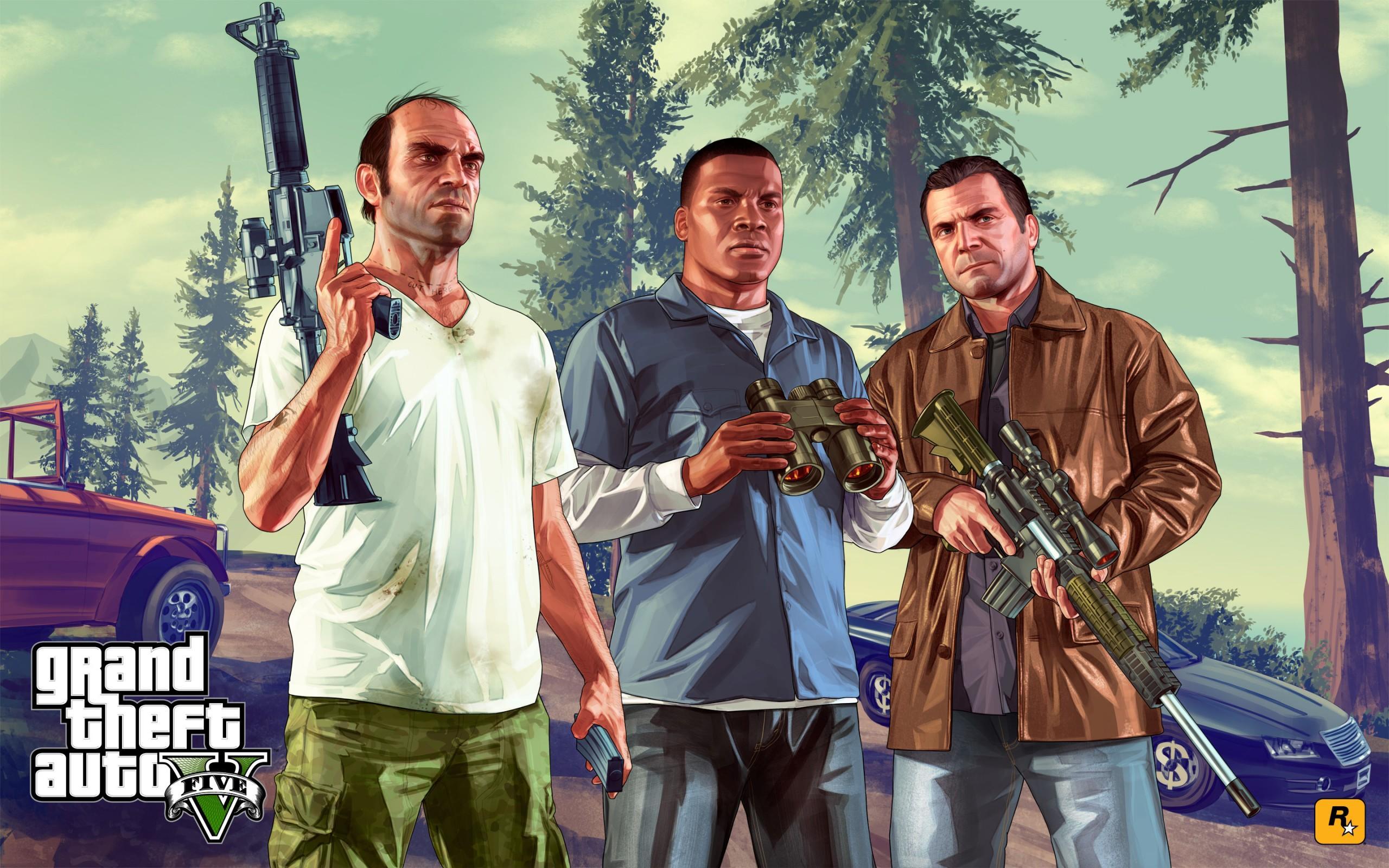 Арт GTA V Охота