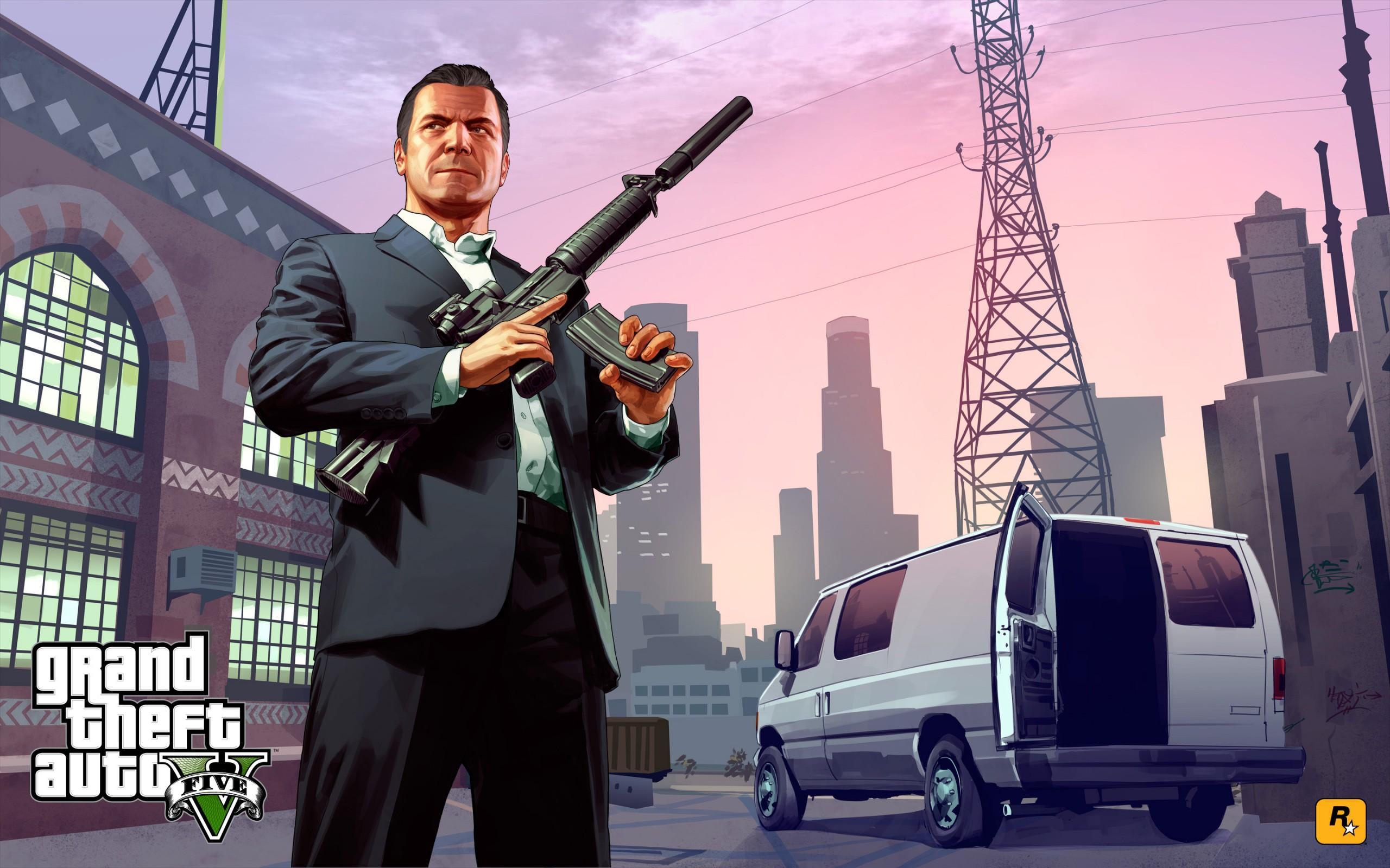 Арт GTA V Майкл Sweatshop