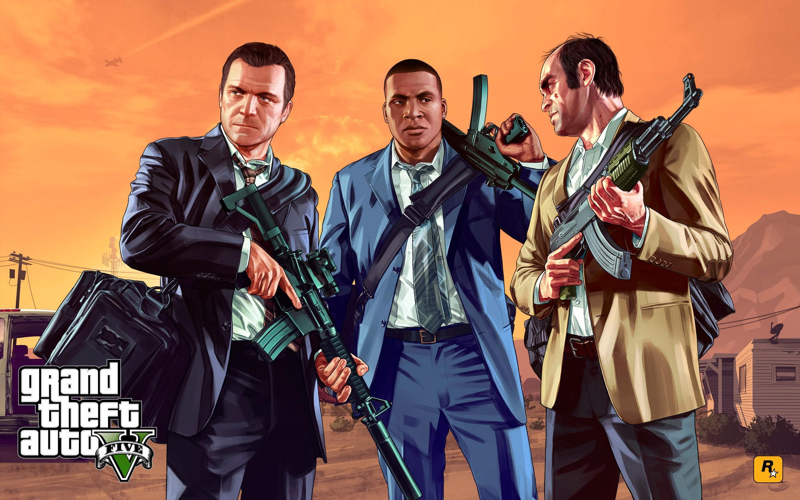 Арт GTA V Пустыня