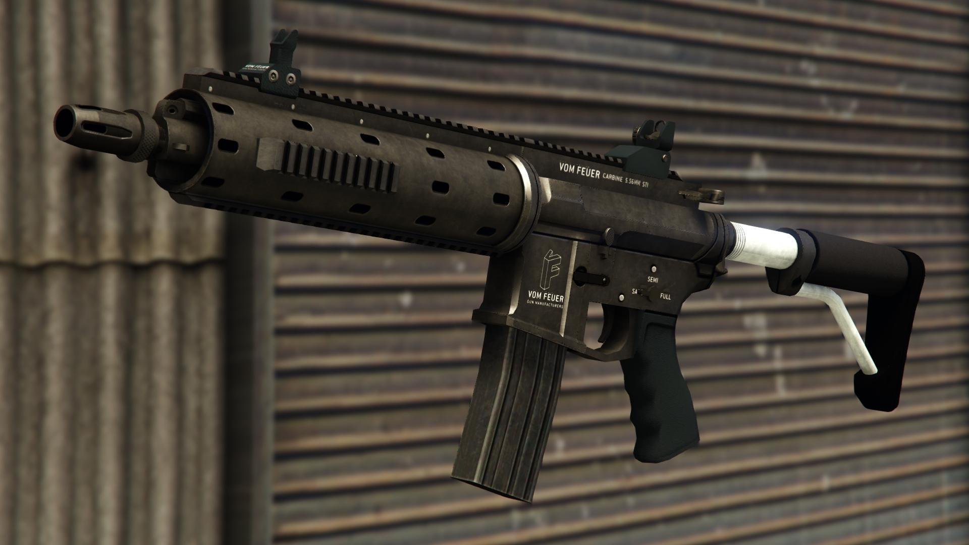 Оружие GTA5 CarbineRifle