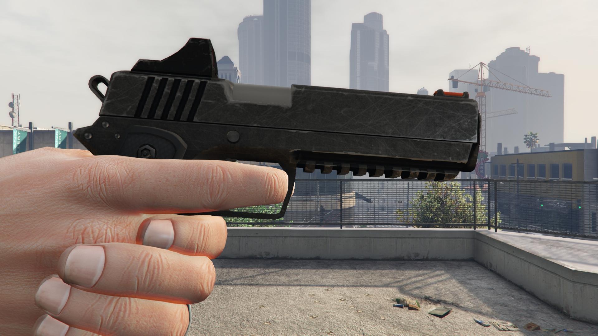 Детали оружия GTA5 Тяжёлый пистолет
