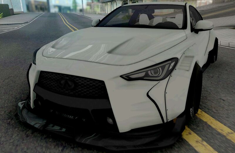Infiniti Q60S Low Poly