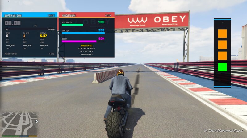 Drag Racing Timer