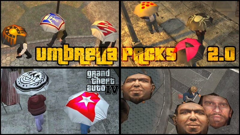 GTA 4 Umbrella Packs 2.0