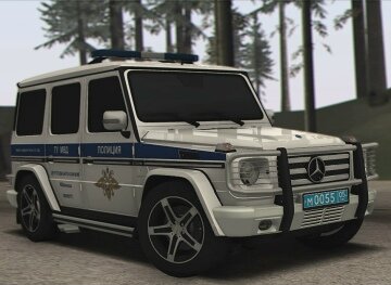 Mercedes-Benz G55 AMG (G-Class) Russian Police (DPS)