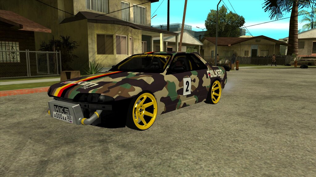 Nissan Skyline R32 Drift Falken Germany