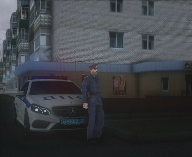 Mercedes-Benz E200 Traffic Police (Special Unit)